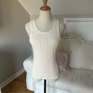 anthropologie knit tank top